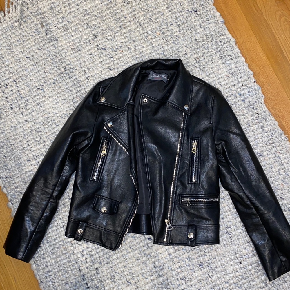 Leather jacket